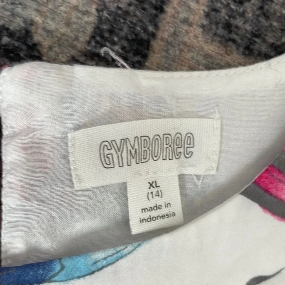 Gymboree Colorful Butterfly Blouse